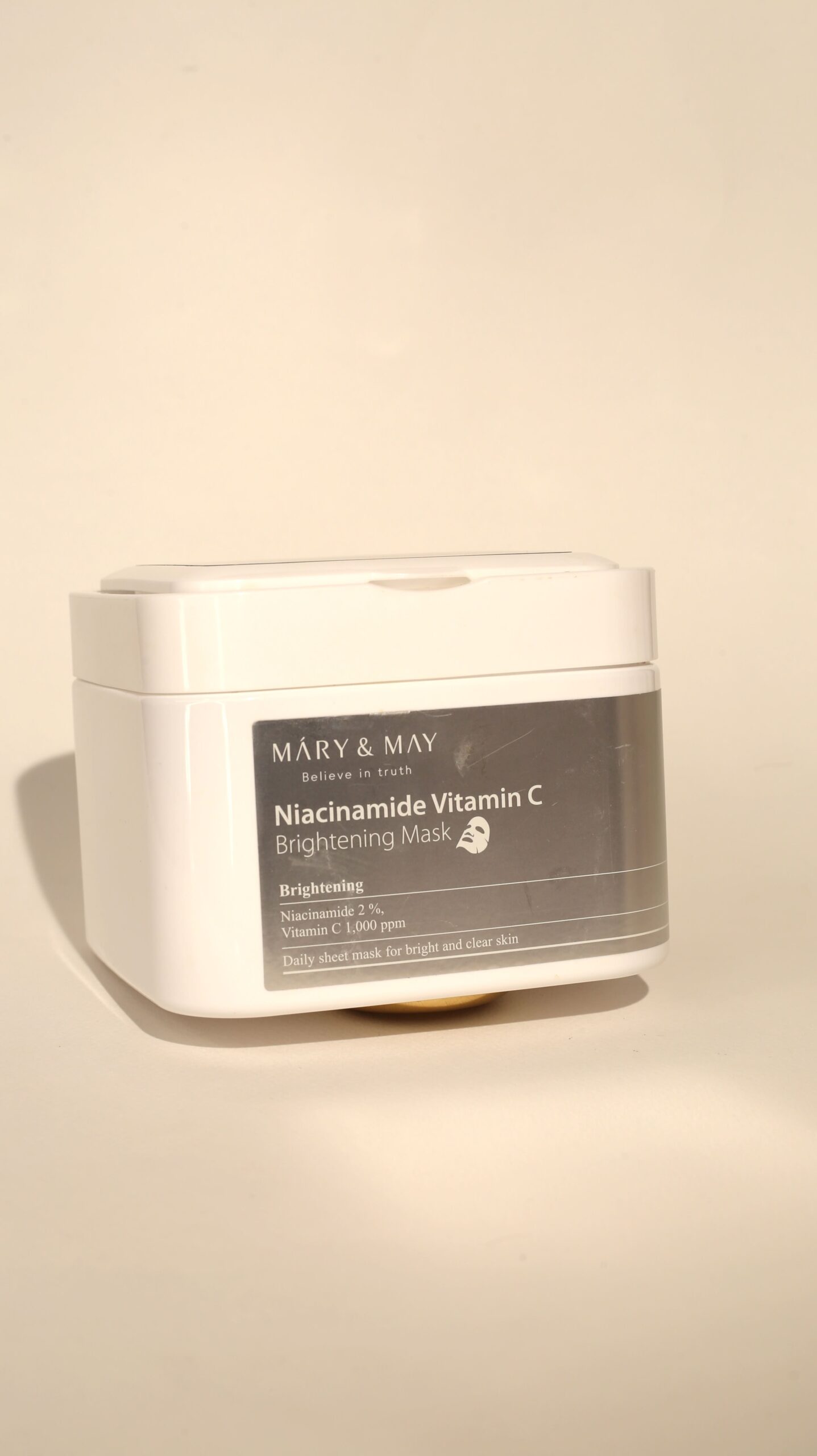 Mascarilla Iluminadora Niacinamida y Vitamina C - Niaceinamide Vitamin C Brightening Mask Mary & May