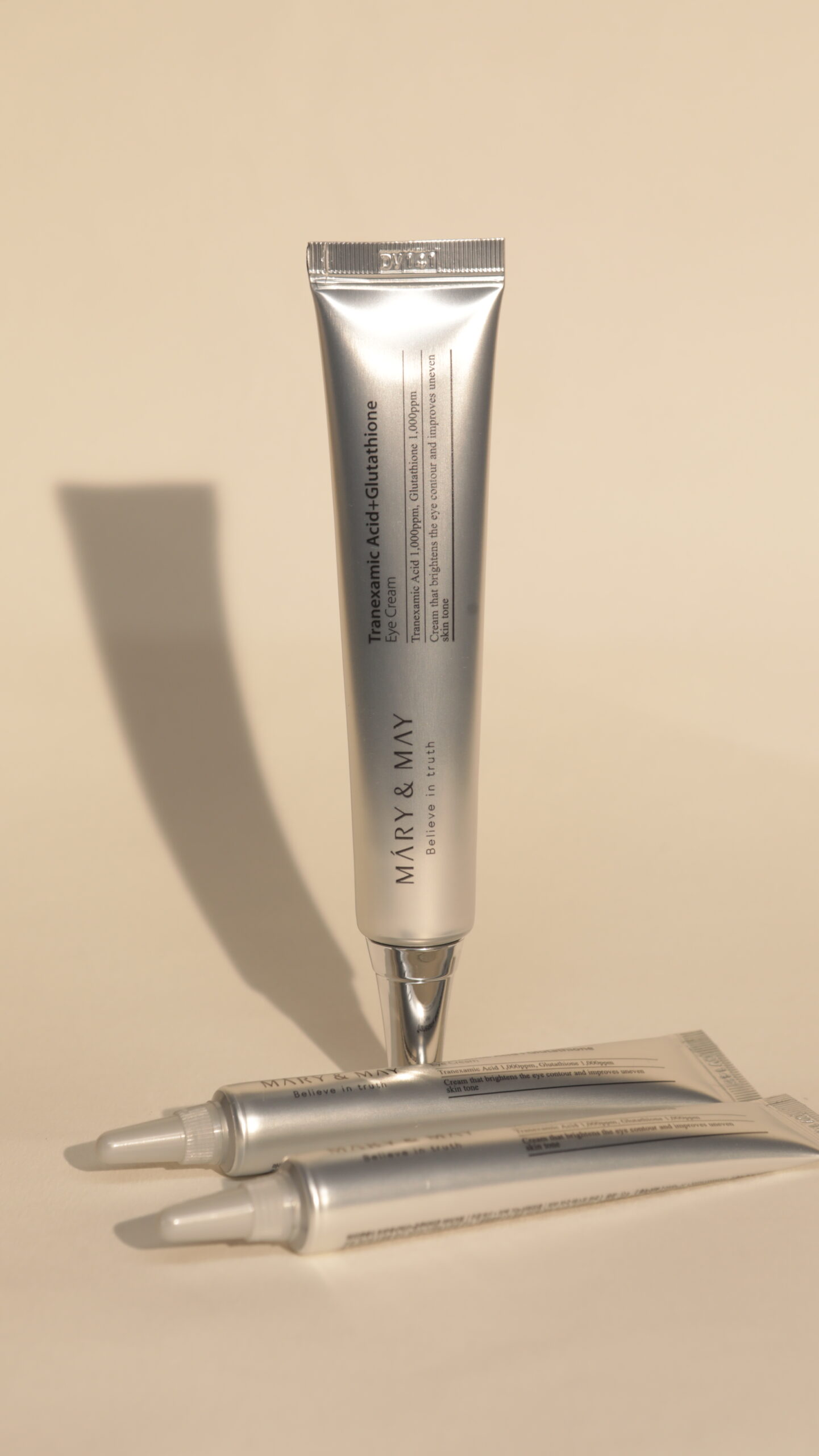 Duo Contorno De Ojos Ácido Tranexámico + Glutatión - Tranexamic Acid + Glutathion Eye Cream Máry & May