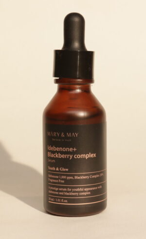 Suero Reparador con Complejo de Idebenona + Mora - Idebenone + Blackberry Complex Serum Mary & May