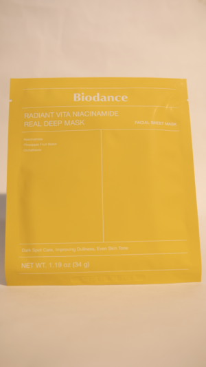 Radiant Vita Niacinamide Real Deep Mask 1Box Biodance